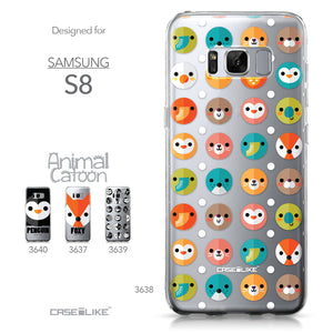Samsung Galaxy S8 case Animal Cartoon 3638 Collection | CASEiLIKE.com