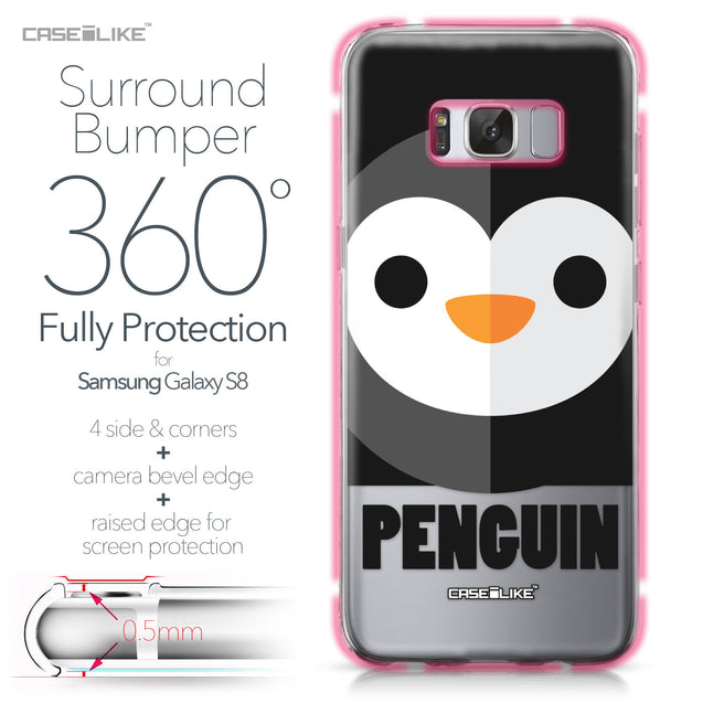 Samsung Galaxy S8 case Animal Cartoon 3640 Bumper Case Protection | CASEiLIKE.com