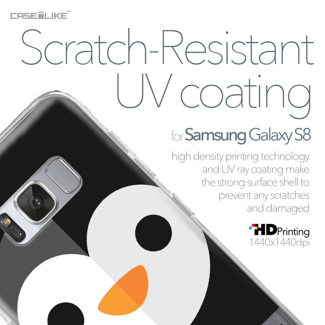 Samsung Galaxy S8 case Animal Cartoon 3640 with UV-Coating Scratch-Resistant Case | CASEiLIKE.com