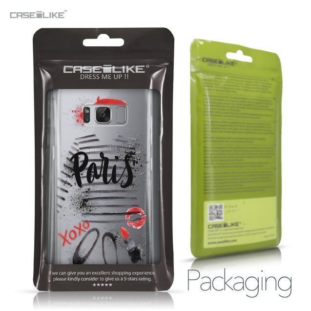 Samsung Galaxy S8 case Paris Holiday 3909 Retail Packaging | CASEiLIKE.com
