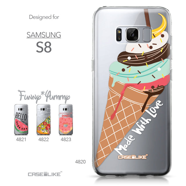 Samsung Galaxy S8 case Ice Cream 4820 Collection | CASEiLIKE.com