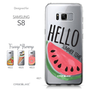 Samsung Galaxy S8 case Water Melon 4821 Collection | CASEiLIKE.com
