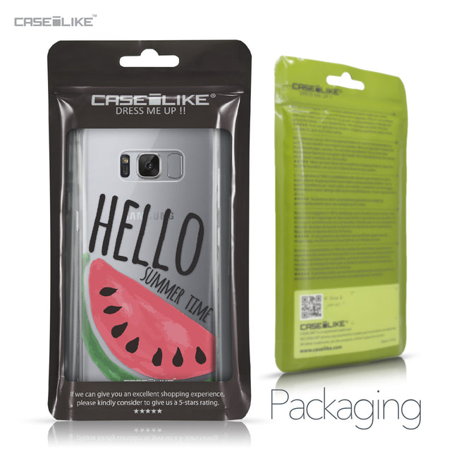 Samsung Galaxy S8 case Water Melon 4821 Retail Packaging | CASEiLIKE.com