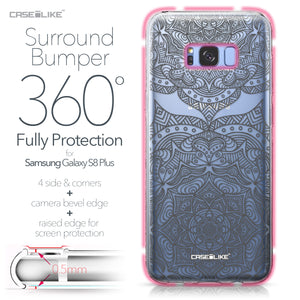 Samsung Galaxy S8 Plus case Mandala Art 2304 Bumper Case Protection | CASEiLIKE.com