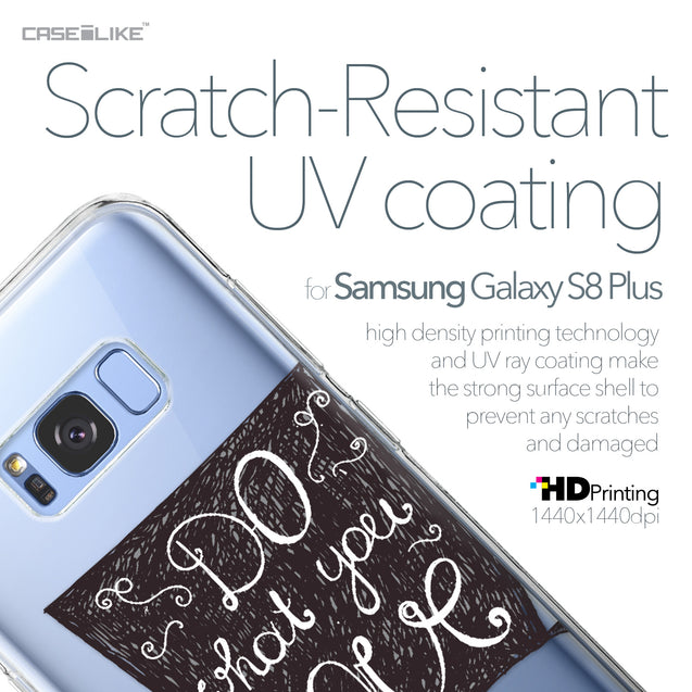 Samsung Galaxy S8 Plus case Quote 2400 with UV-Coating Scratch-Resistant Case | CASEiLIKE.com