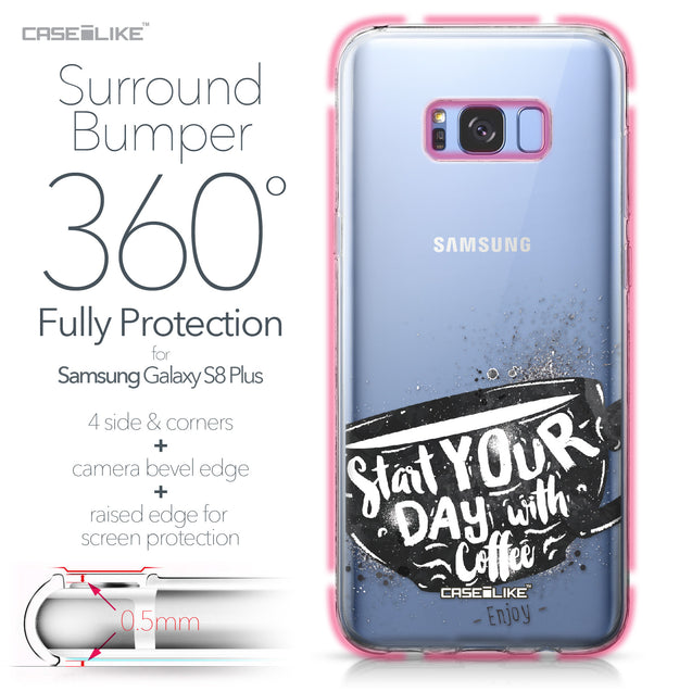 Samsung Galaxy S8 Plus case Quote 2402 Bumper Case Protection | CASEiLIKE.com