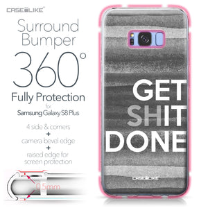 Samsung Galaxy S8 Plus case Quote 2429 Bumper Case Protection | CASEiLIKE.com