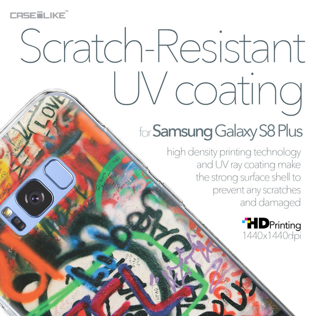 Samsung Galaxy S8 Plus case Graffiti 2721 with UV-Coating Scratch-Resistant Case | CASEiLIKE.com