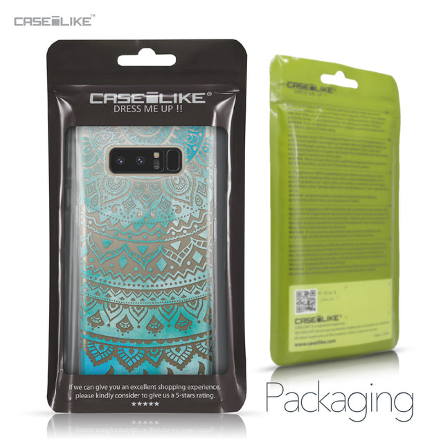 Samsung Galaxy Note 8 case Indian Line Art 2066 Retail Packaging | CASEiLIKE.com