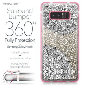 Samsung Galaxy Note 8 case Mandala Art 2093 Bumper Case Protection | CASEiLIKE.com