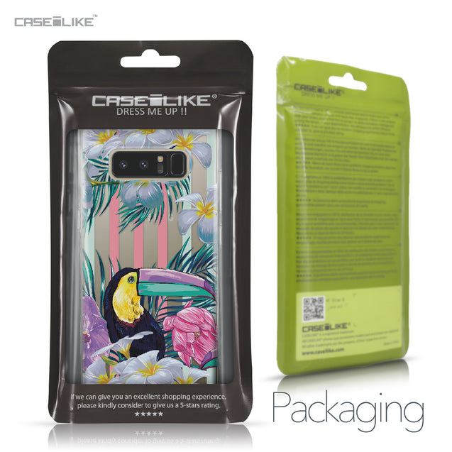Samsung Galaxy Note 8 case Tropical Floral 2240 Retail Packaging | CASEiLIKE.com