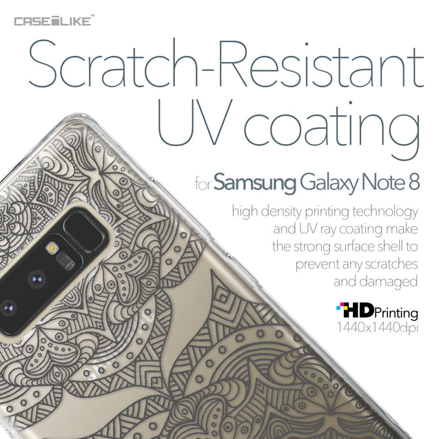 Samsung Galaxy Note 8 case Mandala Art 2304 with UV-Coating Scratch-Resistant Case | CASEiLIKE.com