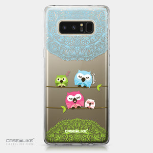 Samsung Galaxy Note 8 case Owl Graphic Design 3318 | CASEiLIKE.com