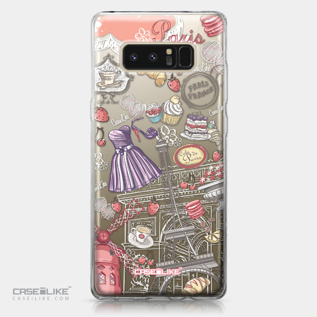 Samsung Galaxy Note 8 case Paris Holiday 3907 | CASEiLIKE.com