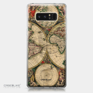 Samsung Galaxy Note 8 case World Map Vintage 4607 | CASEiLIKE.com