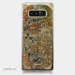 Samsung Galaxy Note 8 case World Map Vintage 4608 | CASEiLIKE.com