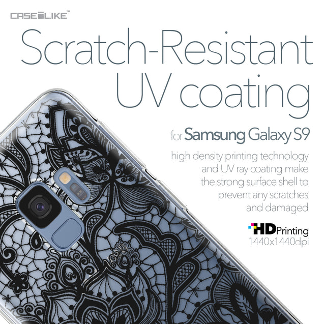Samsung Galaxy S9 case Lace 2037 with UV-Coating Scratch-Resistant Case | CASEiLIKE.com