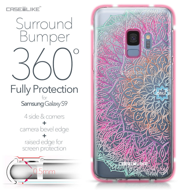 Samsung Galaxy S9 case Mandala Art 2090 Bumper Case Protection | CASEiLIKE.com