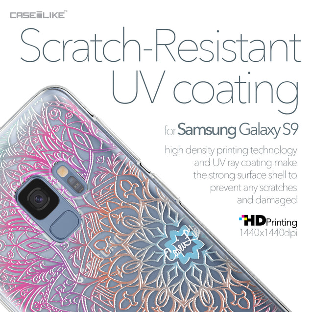 Samsung Galaxy S9 case Mandala Art 2090 with UV-Coating Scratch-Resistant Case | CASEiLIKE.com