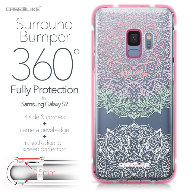 Samsung Galaxy S9 case Mandala Art 2092 Bumper Case Protection | CASEiLIKE.com