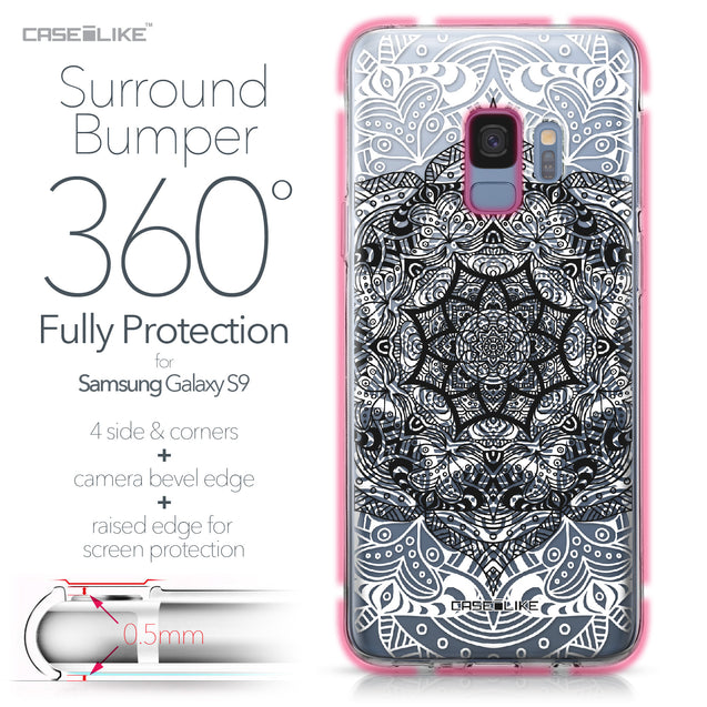 Samsung Galaxy S9 case Mandala Art 2097 Bumper Case Protection | CASEiLIKE.com