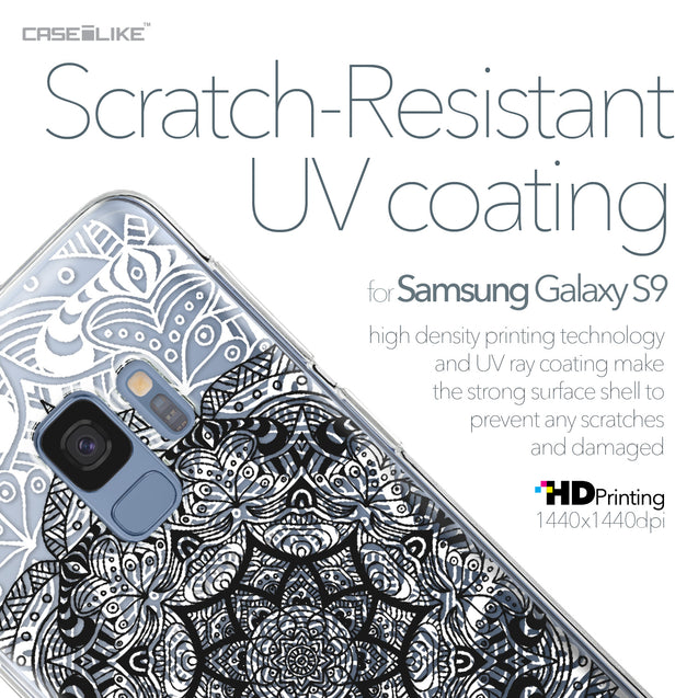 Samsung Galaxy S9 case Mandala Art 2097 with UV-Coating Scratch-Resistant Case | CASEiLIKE.com