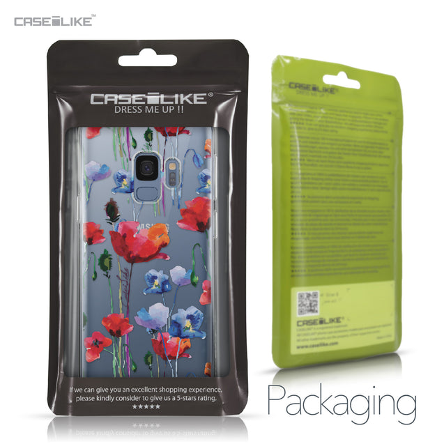 Samsung Galaxy S9 case Watercolor Floral 2234 Retail Packaging | CASEiLIKE.com