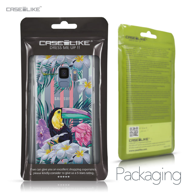 Samsung Galaxy S9 case Tropical Floral 2240 Retail Packaging | CASEiLIKE.com