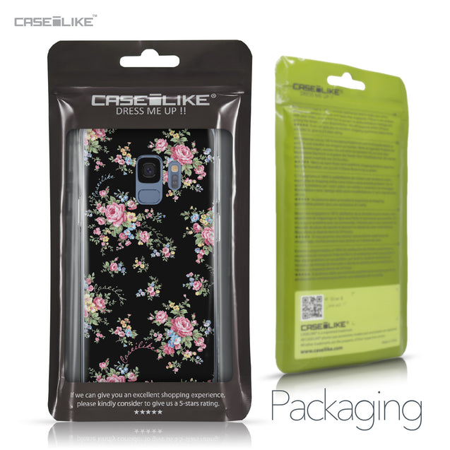 Samsung Galaxy S9 case Floral Rose Classic 2261 Retail Packaging | CASEiLIKE.com