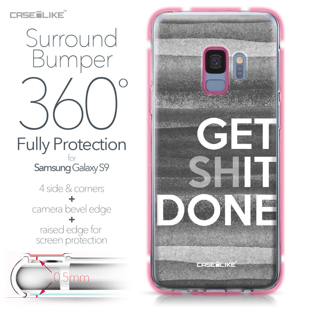 Samsung Galaxy S9 case Quote 2429 Bumper Case Protection | CASEiLIKE.com