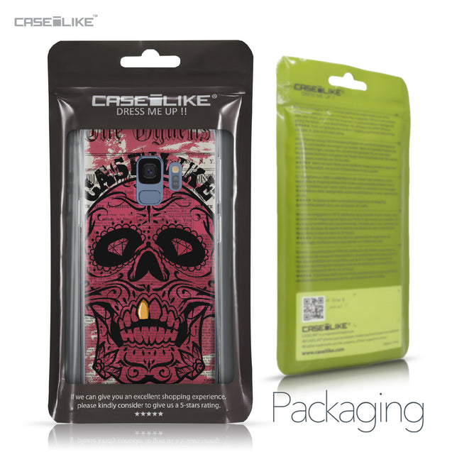 Samsung Galaxy S9 case Art of Skull 2523 Retail Packaging | CASEiLIKE.com