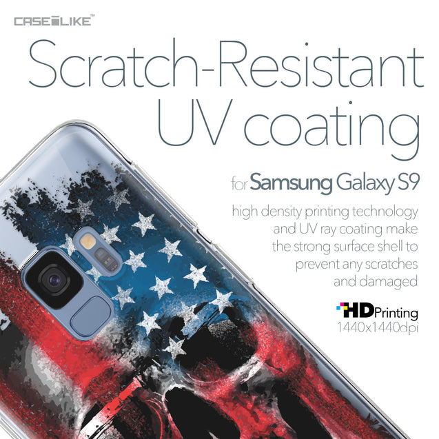 Samsung Galaxy S9 case Art of Skull 2532 with UV-Coating Scratch-Resistant Case | CASEiLIKE.com