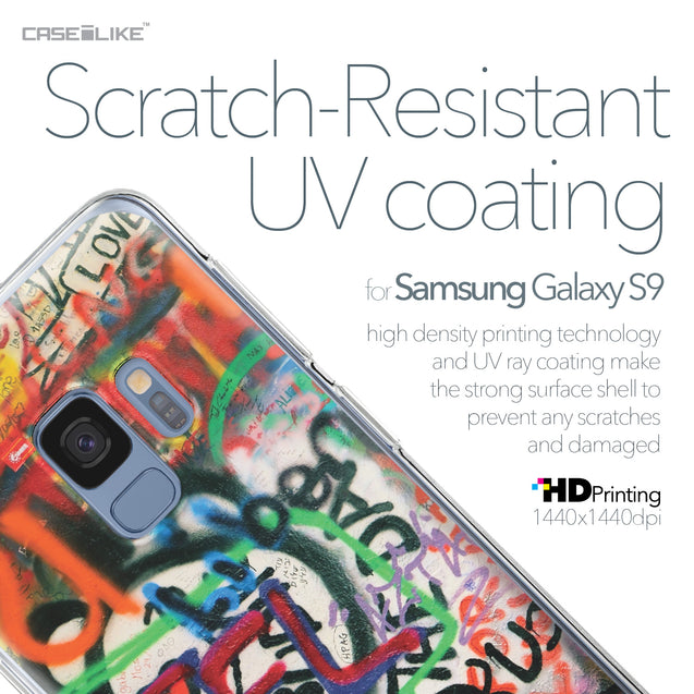 Samsung Galaxy S9 case Graffiti 2721 with UV-Coating Scratch-Resistant Case | CASEiLIKE.com