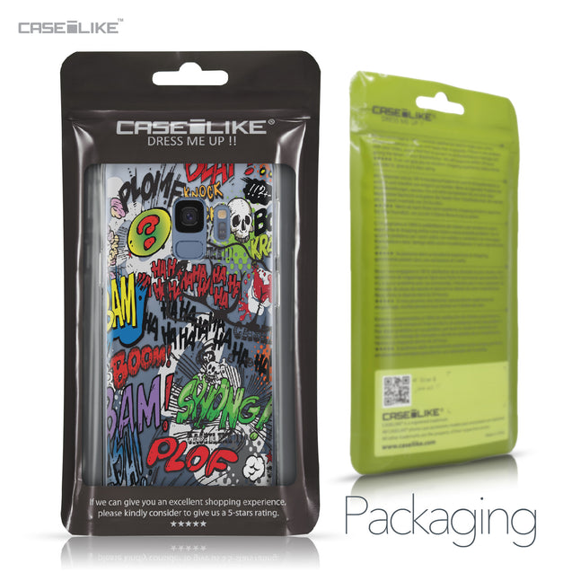 Samsung Galaxy S9 case Comic Captions 2914 Retail Packaging | CASEiLIKE.com