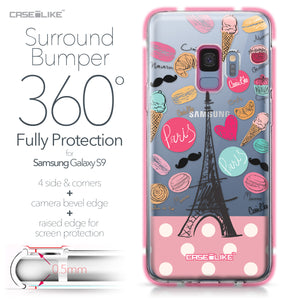Samsung Galaxy S9 case Paris Holiday 3904 Bumper Case Protection | CASEiLIKE.com