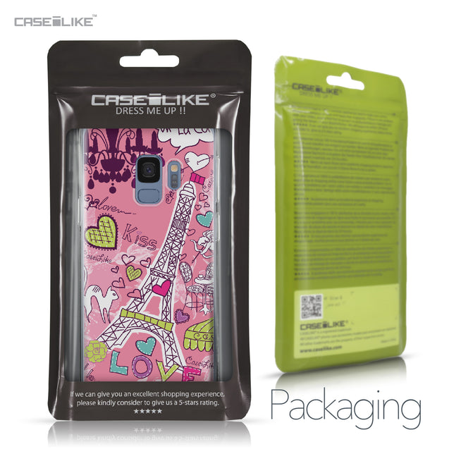 Samsung Galaxy S9 case Paris Holiday 3905 Retail Packaging | CASEiLIKE.com