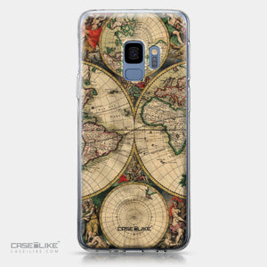 Samsung Galaxy S9 case World Map Vintage 4607 | CASEiLIKE.com