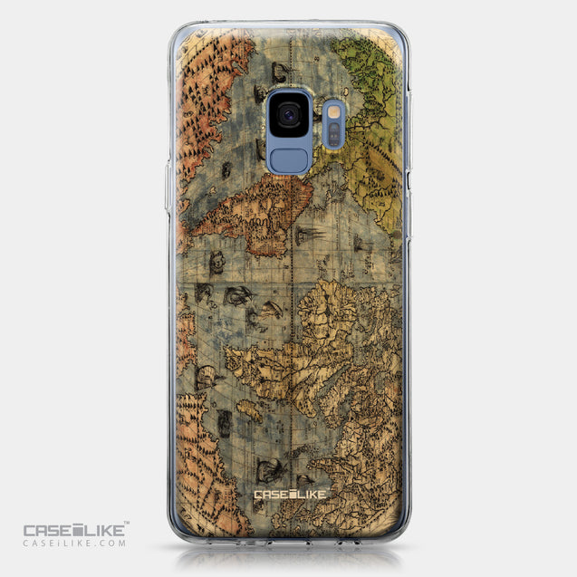 Samsung Galaxy S9 case World Map Vintage 4608 | CASEiLIKE.com