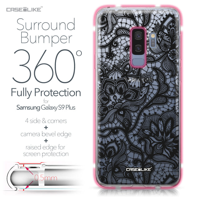 Samsung Galaxy S9 Plus case Lace 2037 Bumper Case Protection | CASEiLIKE.com