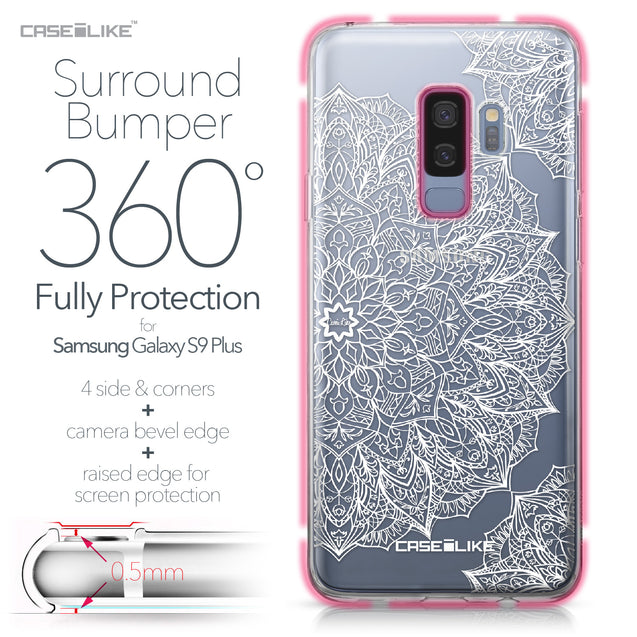 Samsung Galaxy S9 Plus case Mandala Art 2091 Bumper Case Protection | CASEiLIKE.com