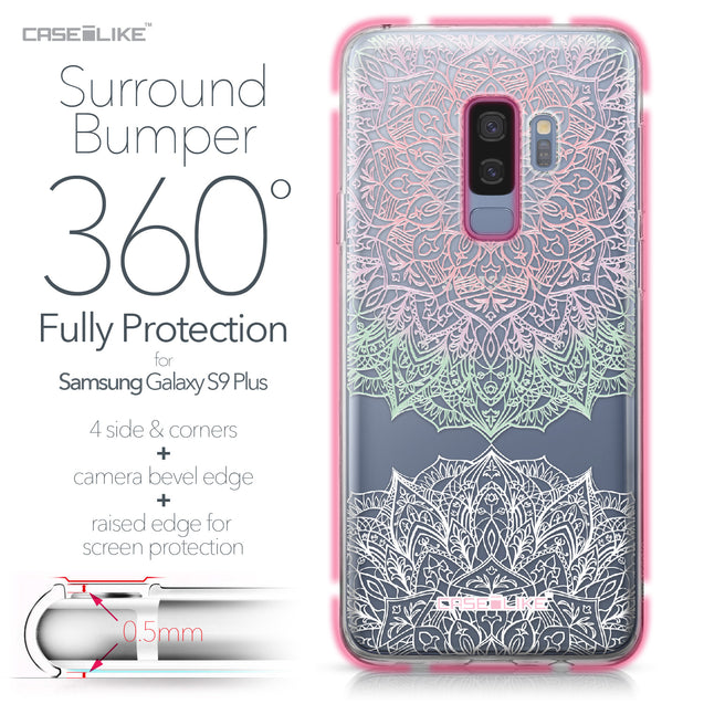 Samsung Galaxy S9 Plus case Mandala Art 2092 Bumper Case Protection | CASEiLIKE.com