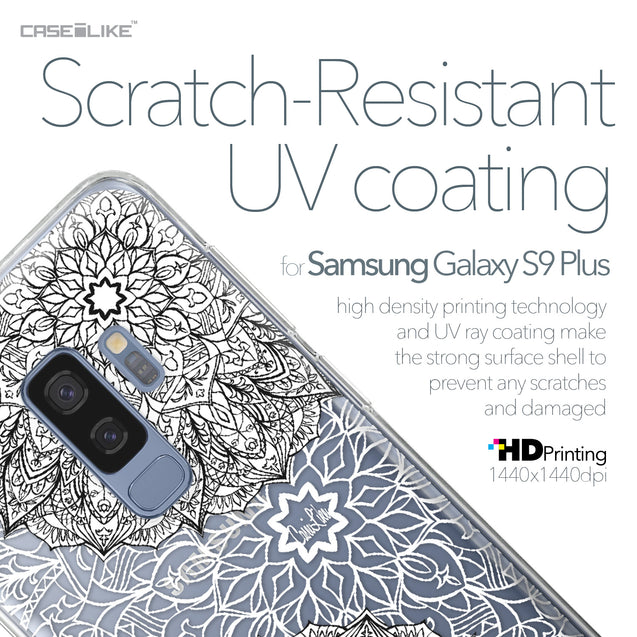 Samsung Galaxy S9 Plus case Mandala Art 2093 with UV-Coating Scratch-Resistant Case | CASEiLIKE.com