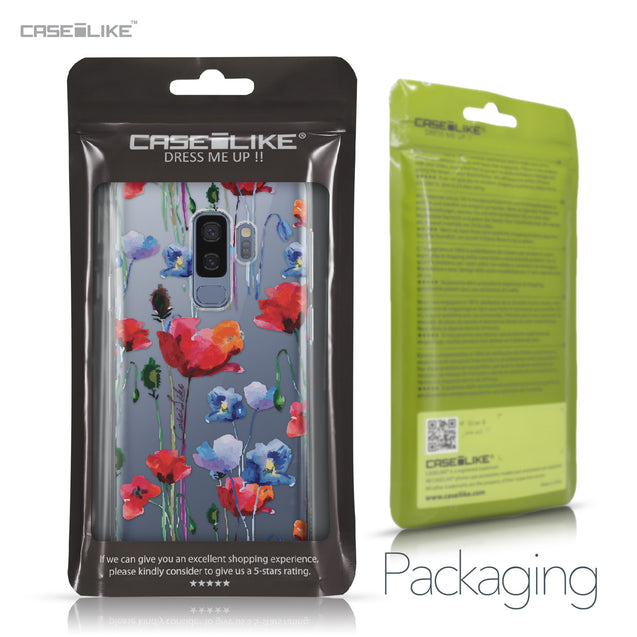 Samsung Galaxy S9 Plus case Watercolor Floral 2234 Retail Packaging | CASEiLIKE.com