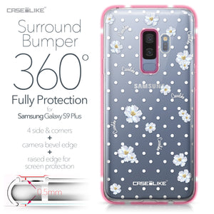 Samsung Galaxy S9 Plus case Watercolor Floral 2235 Bumper Case Protection | CASEiLIKE.com
