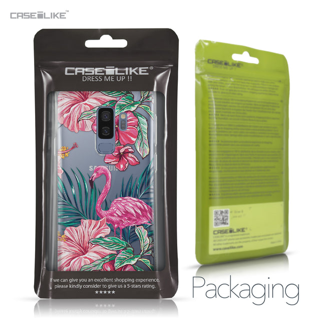 Samsung Galaxy S9 Plus case Tropical Flamingo 2239 Retail Packaging | CASEiLIKE.com