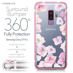Samsung Galaxy S9 Plus case Hydrangea 2257 Bumper Case Protection | CASEiLIKE.com