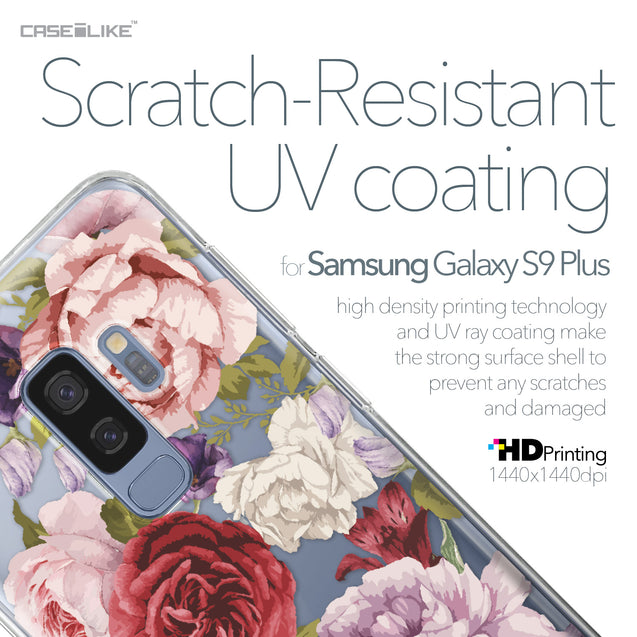 Samsung Galaxy S9 Plus case Mixed Roses 2259 with UV-Coating Scratch-Resistant Case | CASEiLIKE.com