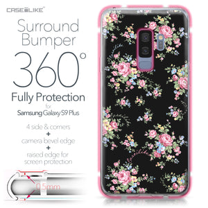 Samsung Galaxy S9 Plus case Floral Rose Classic 2261 Bumper Case Protection | CASEiLIKE.com