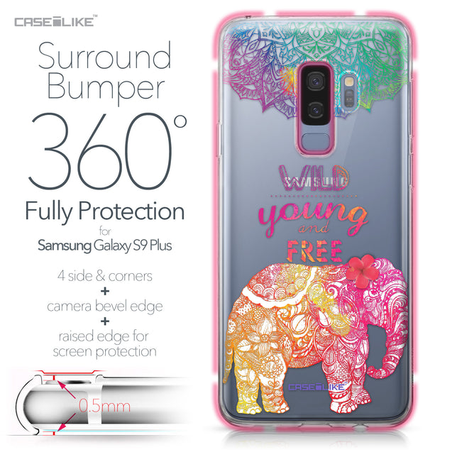Samsung Galaxy S9 Plus case Mandala Art 2302 Bumper Case Protection | CASEiLIKE.com