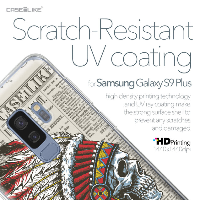 Samsung Galaxy S9 Plus case Art of Skull 2522 with UV-Coating Scratch-Resistant Case | CASEiLIKE.com